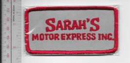 Vintage Trucking &amp; Van Lines Pennsylvania Sarah&#39;s Motor Express Lancaster, PA US - £7.91 GBP