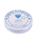 B Clear Elastic  Stretchy String Bead Cord clear 0.4mm lot of 10 rolls  ... - $11.39
