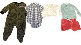 Baby Clothes Lot 6 Months Nike Carter’s Bundle Bodysuit Shorts 6M Boy Girl image 2