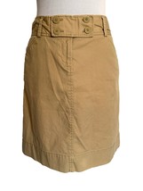 Old Navy A-line Skirt, Khaki, Size 2, 4 Pockets, Zipper Front - £7.88 GBP