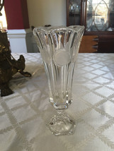 US Coin glass Vase 8&quot; tall 3&quot; wide USA - £20.78 GBP