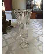 US Coin glass Vase 8&quot; tall 3&quot; wide USA - $26.00