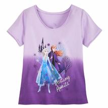 Disney Anna and Elsa T-Shirt for Girls  Frozen II- Size S (5/6) Multi - £15.48 GBP