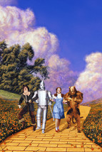 The Wizard Of Oz Color Judy Garland Cast 18x24 Poster - $23.99