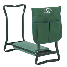 Kneeler Garden Foldable Bench Stool Soft Cushion Seat Pad Kneeling W Too... - $54.23