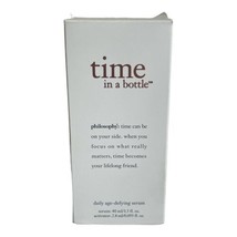 Philosophy Time in a Bottle Age Defying Serum 1.3 oz and Activator New - $94.05