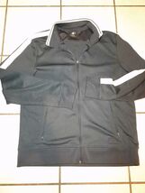 VTG Starter Mens L Full Zip Jacket Black with white lining in great cond... - $272.62 MXN