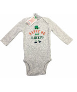 Carters Just For You St Patricks Day One Piece Romper Happy Go Lucky Siz... - £8.02 GBP