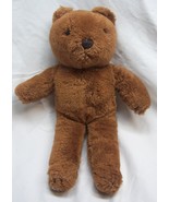 VINTAGE ANTIQUE BROWN TEDDY BEAR 14&quot; Plush Stuffed Animal Toy RUSS DAKIN - $34.70 CAD