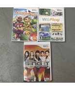 Nintendo Wii Game Lot Of 3 Games CIB. Playground, Wii Play, Disney Sing It - £12.44 GBP