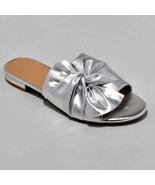 A New Day™ ~ Women’s Size 7.5 ~ Slip-On Sandals ~ Silver ~ &quot;Huntress&quot; Kn... - $423.46 MXN