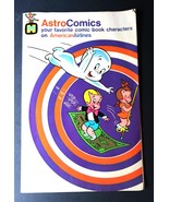 Vtg Astro Comics #nn White Pages Casper American Airlines Harvey 1977 Ra... - $14.99