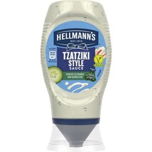 Hellmann&#39;s TZATZIKI Sauce in squeeze bottle READY to SERVE-FREE SHIPPING - £9.53 GBP