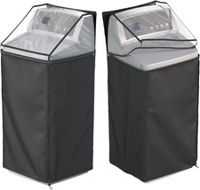 Water Softener Cover, Visual Operation, Super Transparent Eva,, 48&#39;H×20&#39;W×20&#39;L - $39.99