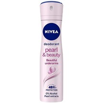 NIVEA Deodorant, Pearl &amp; Beauty, Women, 150ml (Pack of 1) - £11.67 GBP