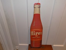 Vintage Hires Root Beer Cardboard Store Display Sign - $153.45