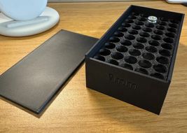 9mm Ammo Box 50 Round Ammunition Storage Case Tray Holder 3D Printed - $18.61