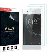 J&D Compatible for Sony Xperia XA1 HD Screen Protector (2-Pk), Not Full Coverage - $4.95