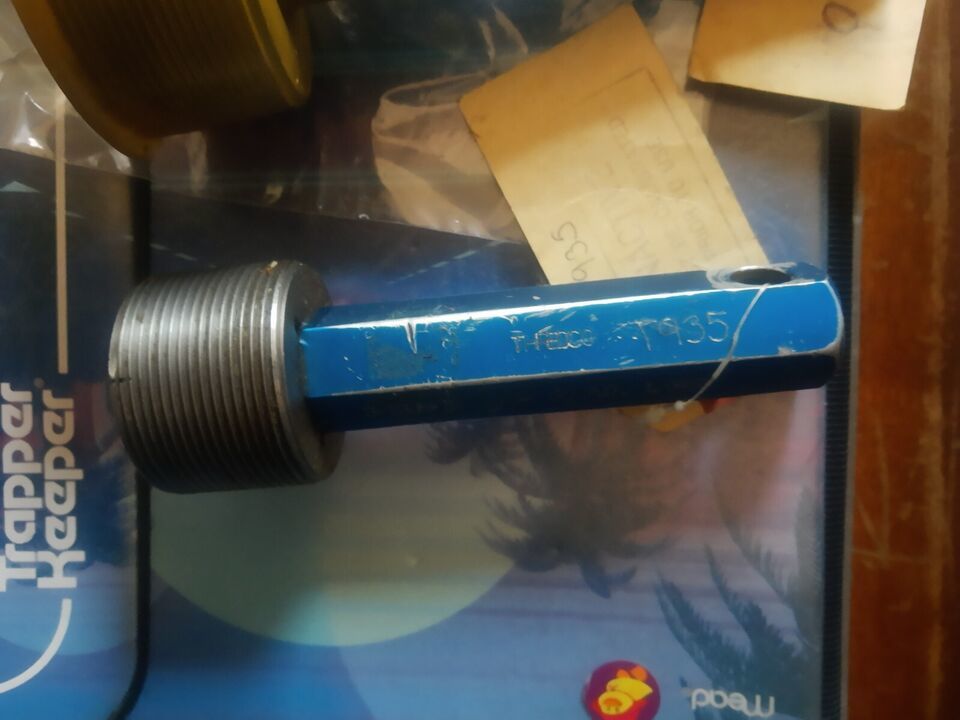 RARE HUGE Threadco Threaded Plug Gage  / Go 1.9459 / #2-12UN-1B - $30.39