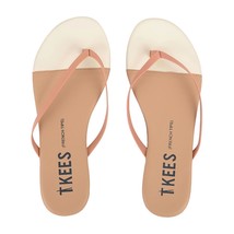 Tkees women&#39;s french tips sandal in Ivory Sand - size 7 - £34.75 GBP