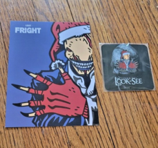 Loot Fright The Look-See Pin and Card 2018 Loot Crate Crypt TV Santa Outfit - $219.94 MXN