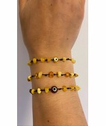 Handmade natural baltic amber bracelets mental healing positivity protec... - £11.88 GBP