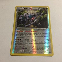 2016 Klinklang Rare Stage 2 Reverse Holo Pokemon Card 73/114 - $2.74