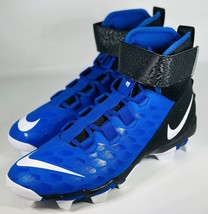 NEW Nike Force Savage 2 Shark Royal Blue Black Cleats AQ7722-402 Men’s Size 10.5 - £93.41 GBP