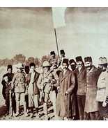Jerusalem Surrenders Holy City 1920s Mayor White Flag Party Military Grn... - $54.87 CAD