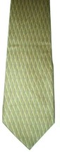 DKNY Beautiful Men&#39;s 100% Silk Neck Tie Gold Beige Diamond 59&quot;L NWOT - £4.88 GBP