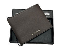 Michael Kors Men&#39;s Leather Andy Fold Wallet - £39.96 GBP