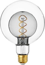Flsnt G125 Vintage Dimmable Globe Led Edison Bulbs, 2700K Soft White, 7W... - $44.94