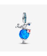 King of Glory 925 Sterling silver Da Qiao Koi Lamp Pendant Charm 793193C01 - $35.39 CAD