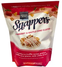 Edward Mark Snaperpers Strawberry &amp; Wafle Cone Cluster 12 oz - £15.56 GBP
