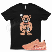 Black TEDDY T Shirt for N Air Max 97 Los Angeles City Special Orange LA - £20.49 GBP+