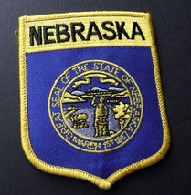 Nebraska State Sew On Iron On Embroidered Patch 2.5 X 3.5 Inches - £4.19 GBP