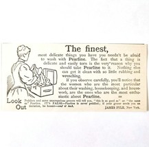 Pearline Detergent Soap 1897 Advertisement Victorian Hygiene The Finest ... - €17,28 EUR