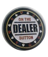 Lucky  &amp; Gift  Colored  Craft  “Dealer Button   “40mm Big Coin#CL148 - $4.23