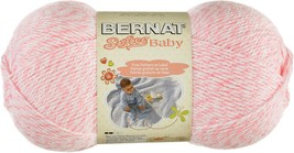 Bernat Softee Baby Yarn - Solids-Baby Pink Marl - £14.79 GBP