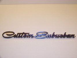 1971 Plymouth Custom Suburban Station Wagon Emblem #3444998 Oem - £47.08 GBP