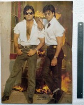 Bollywood Actor Akshay Kumar Sunil Shetty Rare Poster India 12 X 17 inch - £19.75 GBP