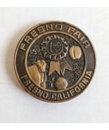 Fresno Fair Fresno California 1st Place Metal Beltbuckle - £60.71 GBP