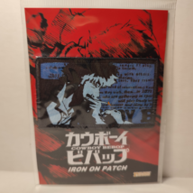 Cowboy Bebop Spike Spiegel Iron On Patch Official Anime Collectible - £11.22 GBP