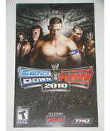 Playstation 2 - WWE SMACK DOWN VS RAW 2010 Feat ECW (Replacement Manual) - $10.96 CAD