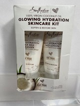 Shea Moisture Coconut Glowing Hydration Trio SkinCare Kit Set *Combine Ship - £3.38 GBP