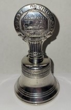 Vintage Silver Liberty University Founded 1971 Souvenir Bell - £27.37 GBP