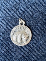 VTG Bates Klinke Chicago Zoo Brookfield Silverplate Pendant - £18.30 GBP