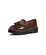  Women&#39;s Tassel Loafers Chunky Heel Platform Women Leather Boat Shoes  D... - £100.57 GBP