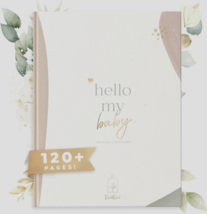 Pregnancy Journal - Hello My Baby - Pregnancy Planner, First Time Moms 120 Pages - £14.08 GBP