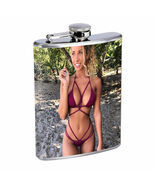 Ukraine Pin Up Girls D12 Flask 8oz Stainless Steel Hip Drinking Whiskey - $309.61 MXN